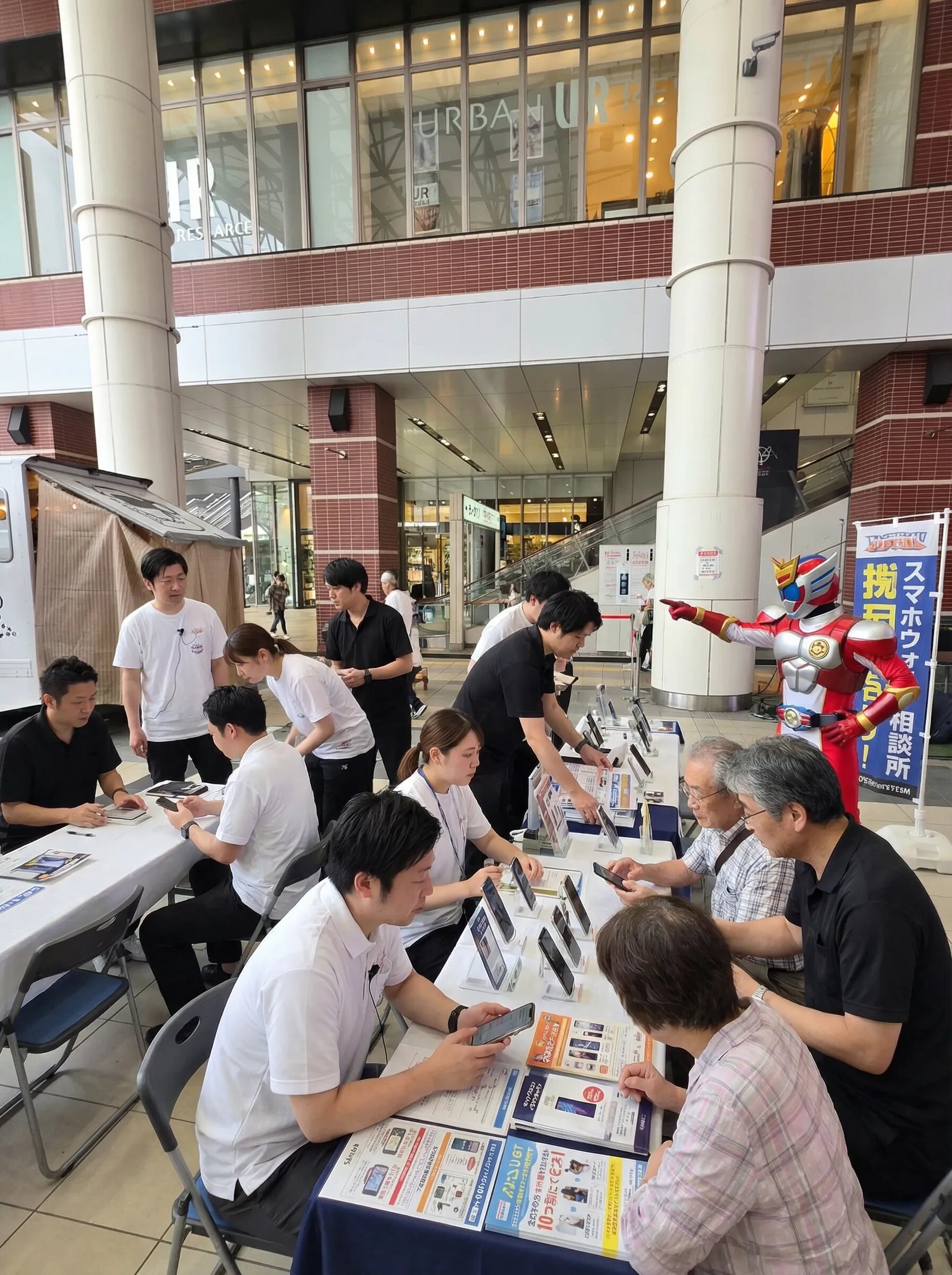 販売イベント業務 - イベント運営風景